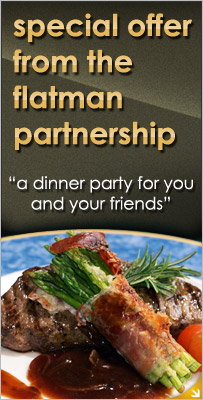 The Flatman Partnership, a dinner party for you and your friends
